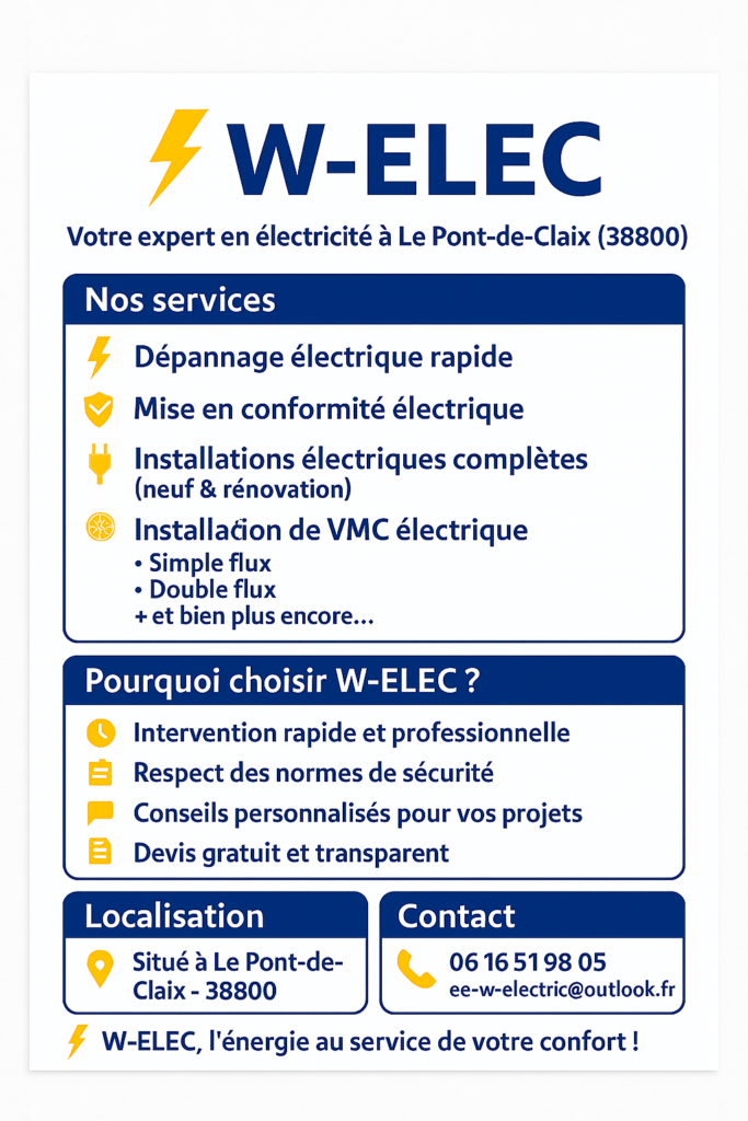 Flyer professionnel